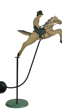 Balance Figur Cowboy mit Pferd