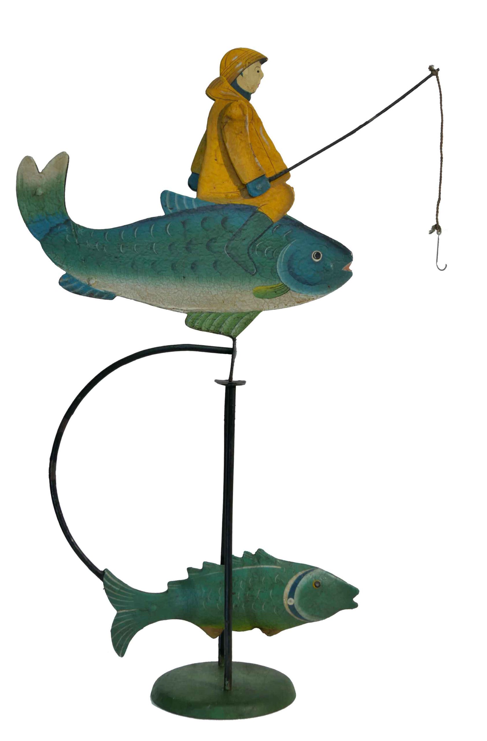Balance figure The angler on the fish - LS decoration