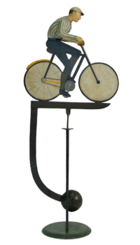 Balance Figur Fahrradfahrer
